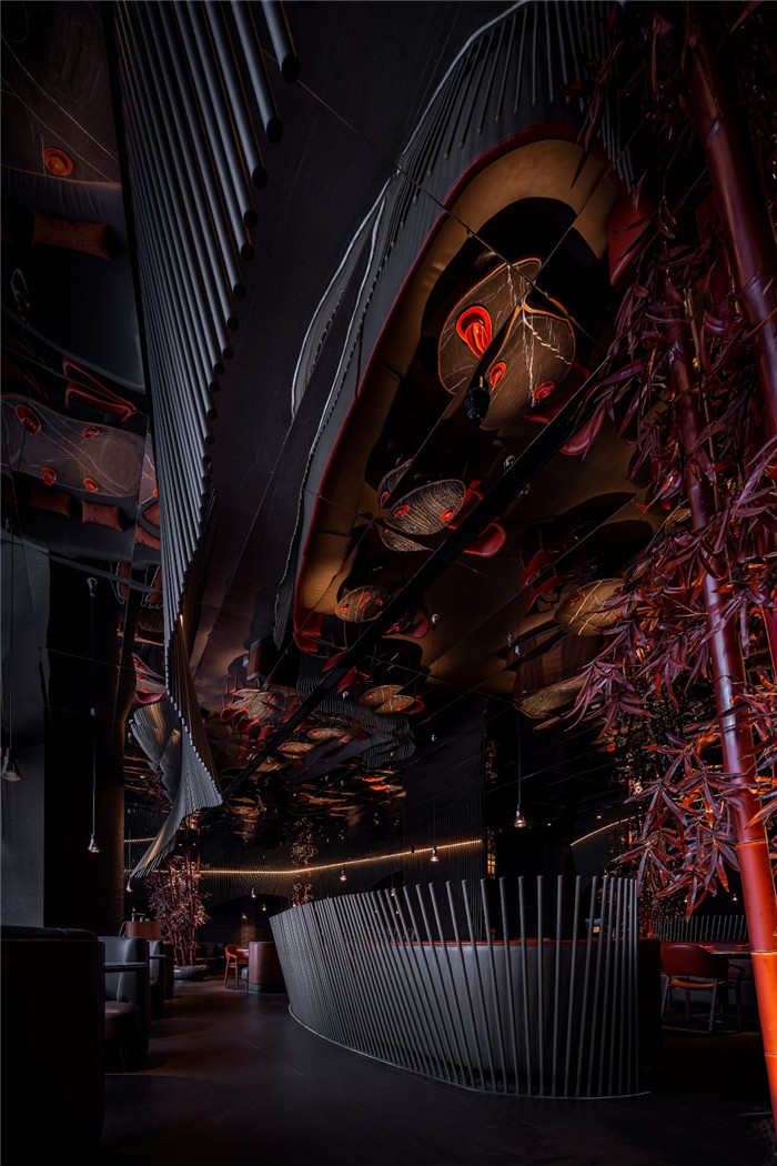 新式湖南菜餐廳  湘愛特色創(chuàng)意餐飲設(shè)計案例