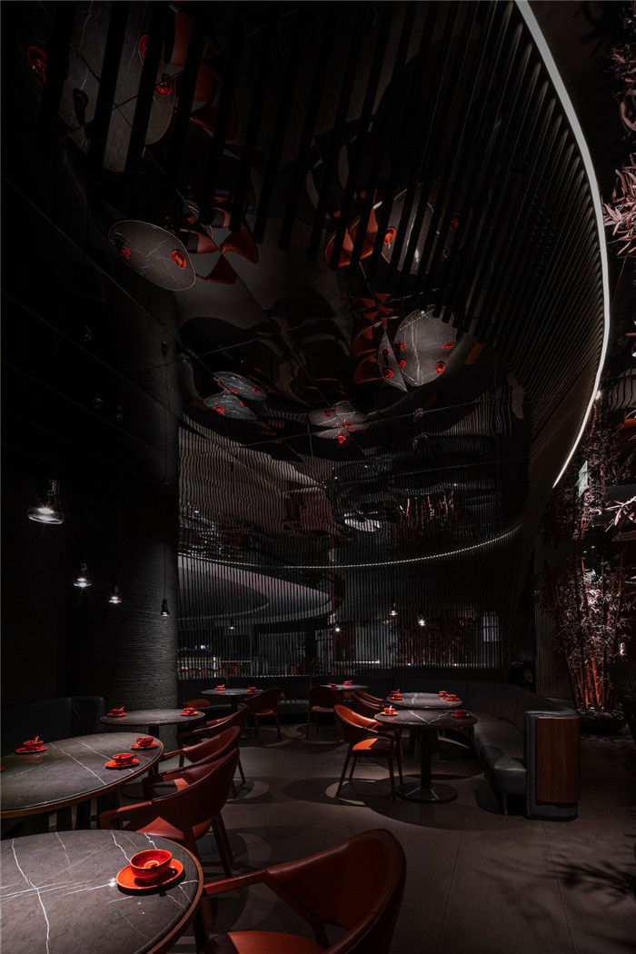 新式湖南菜餐廳  湘愛特色創(chuàng)意餐飲設(shè)計案例