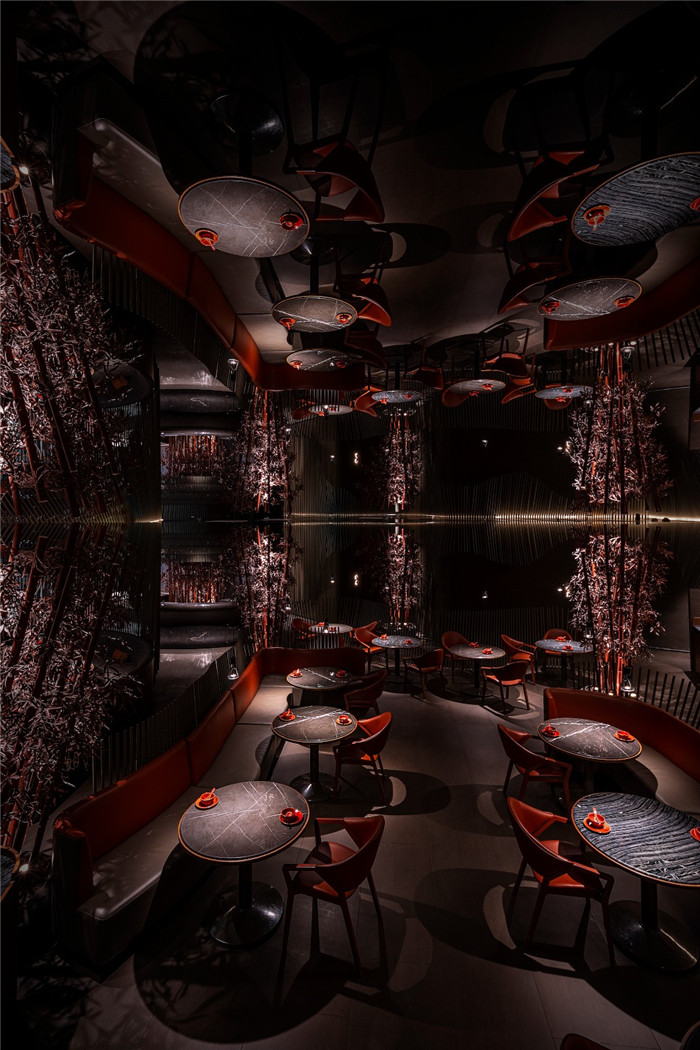 新式湖南菜餐廳  湘愛特色創(chuàng)意餐飲設(shè)計案例