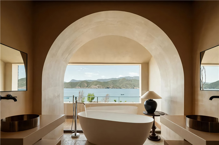 云南麗江瀘沽湖秋山酒店設(shè)計(jì)案例