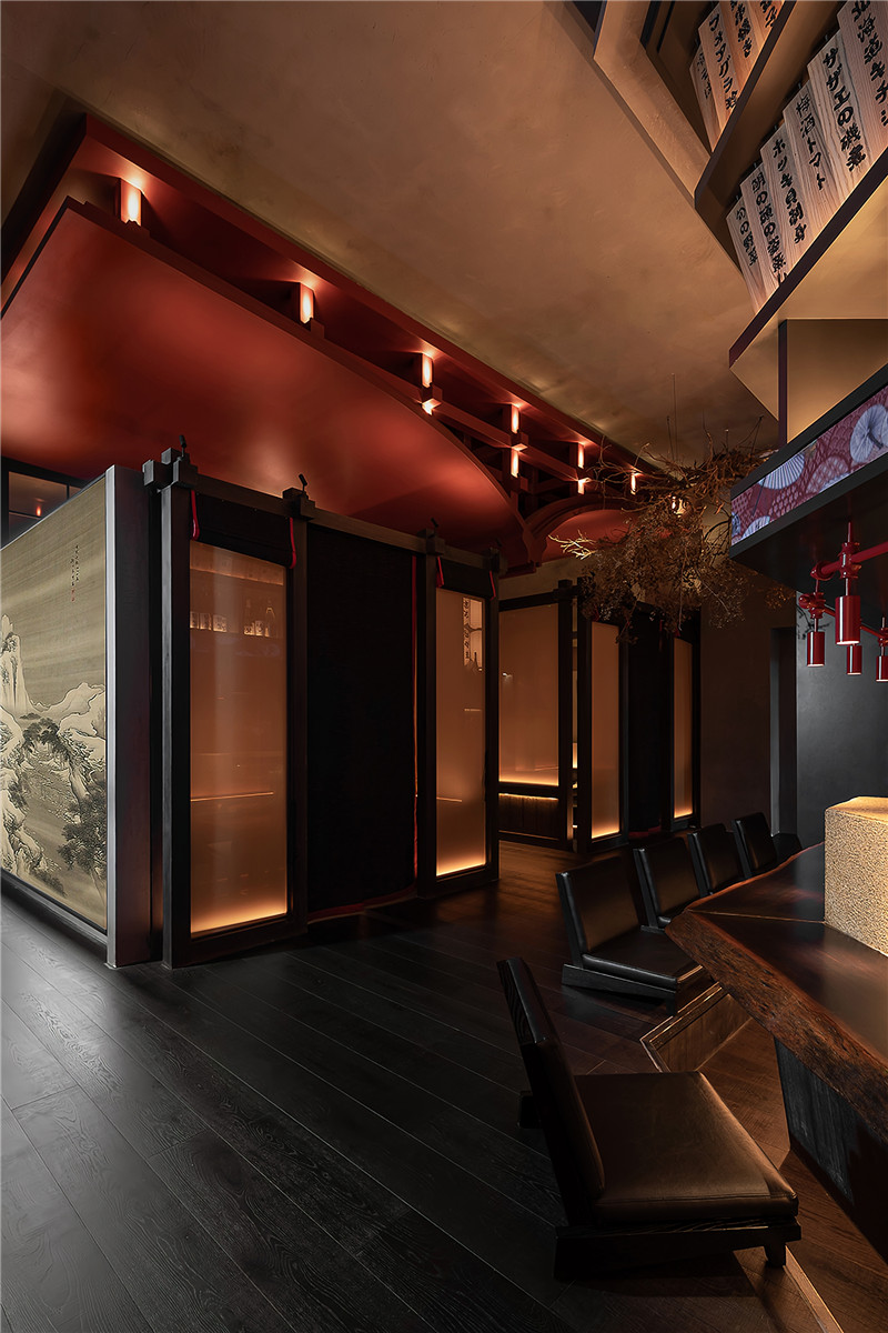 杭州上隱高級日式料理餐廳設計案例