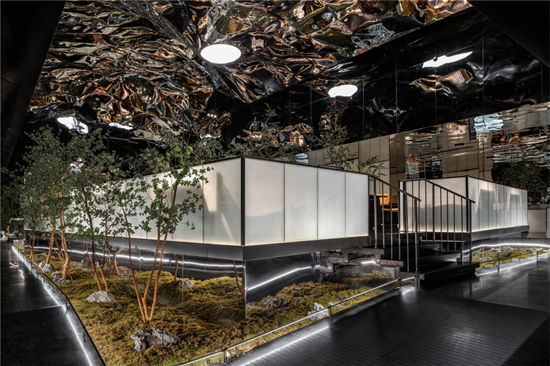 現(xiàn)代禪意黑牛の店日式燒肉餐廳設(shè)計