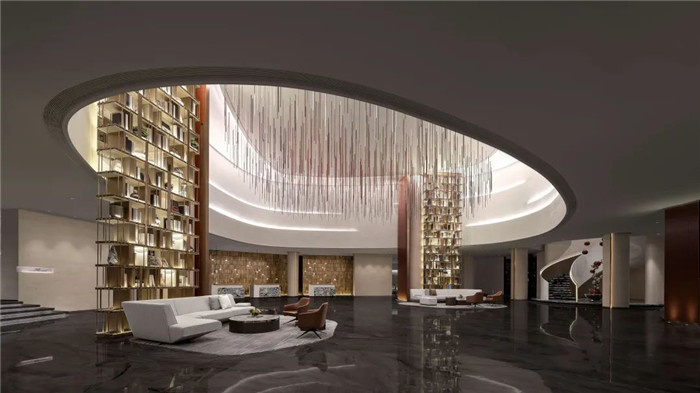 福建晉江華達(dá)國際大酒店設(shè)計(jì)案例