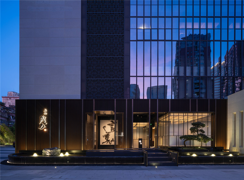 東方美學(xué)   福州朧月·鮨處日式料理餐廳設(shè)計(jì)