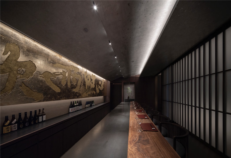 東方美學(xué)   福州朧月·鮨處日式料理餐廳設(shè)計(jì)