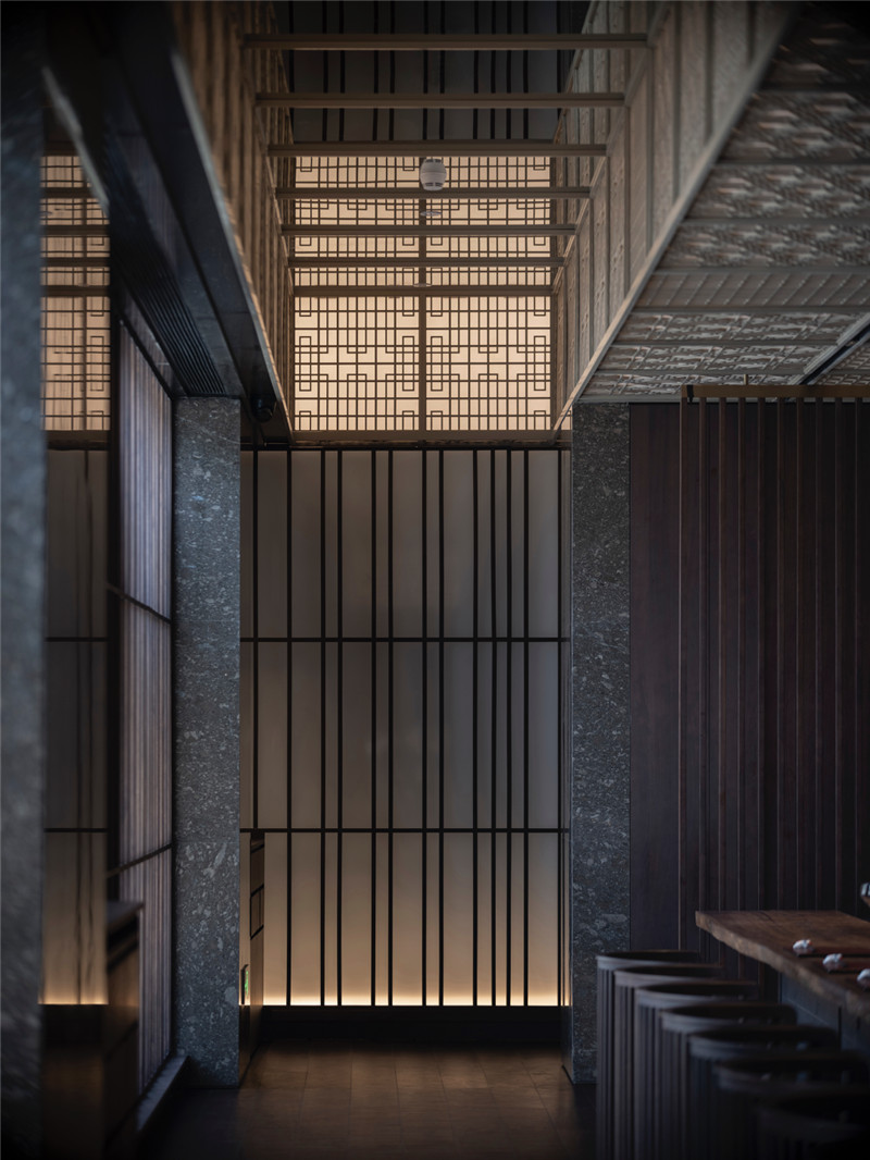 東方美學(xué)   福州朧月·鮨處日式料理餐廳設(shè)計(jì)