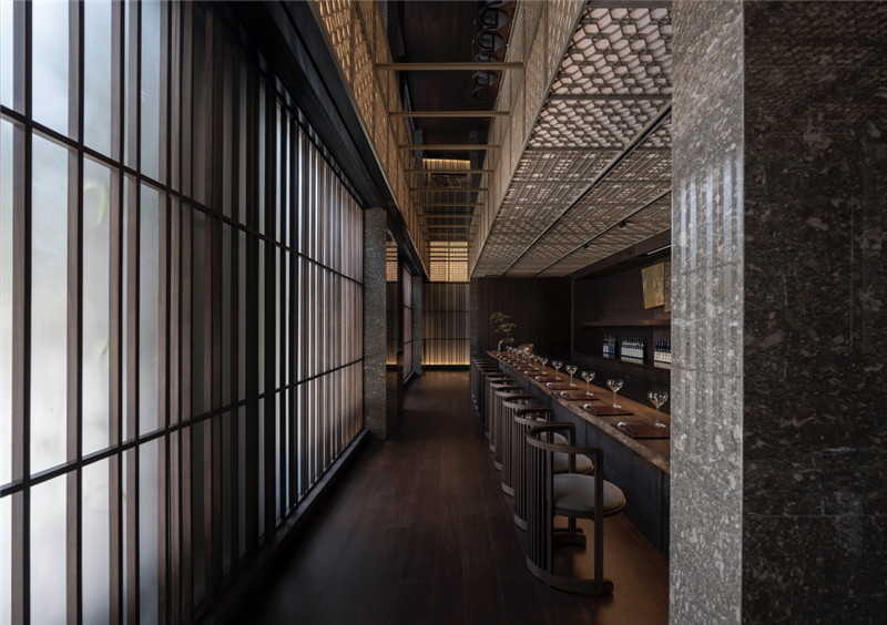 東方美學(xué)   福州朧月·鮨處日式料理餐廳設(shè)計(jì)