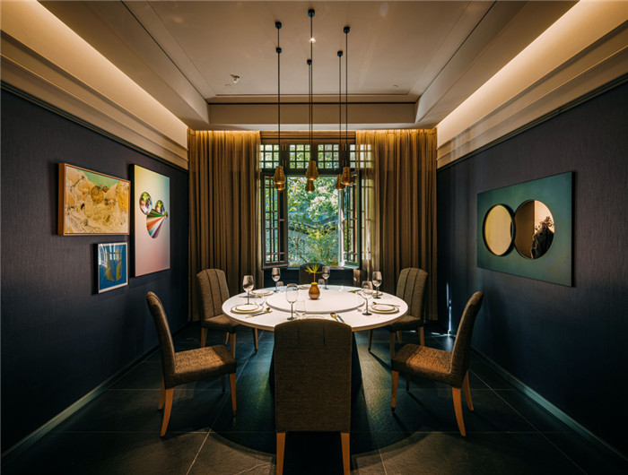 江蘇常州松筠小筑城市高尚庭園餐廳設(shè)計(jì)方案