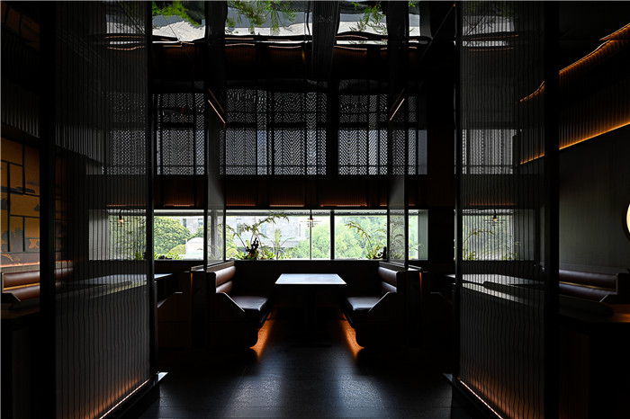 徐州上鼎精致料理鐵板燒餐廳設(shè)計(jì)案例