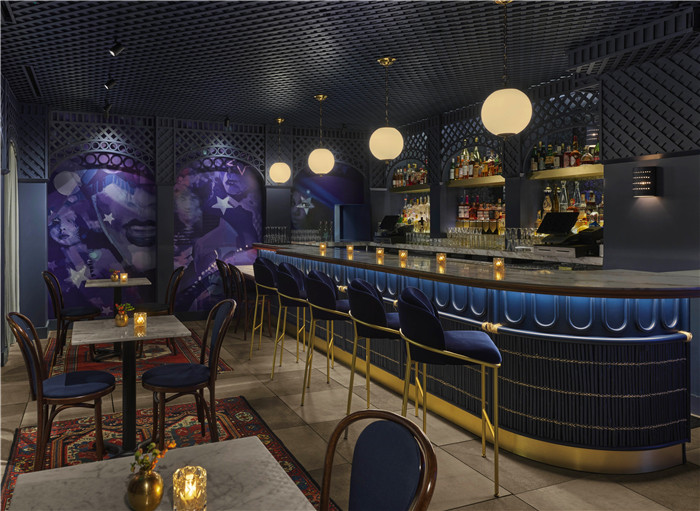 以百老匯為主題的Civilian復(fù)古風酒店設(shè)計