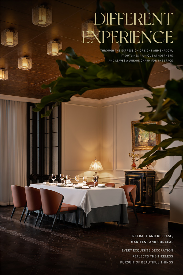 東方情懷國際審美  成都新榮記餐廳設計賞析