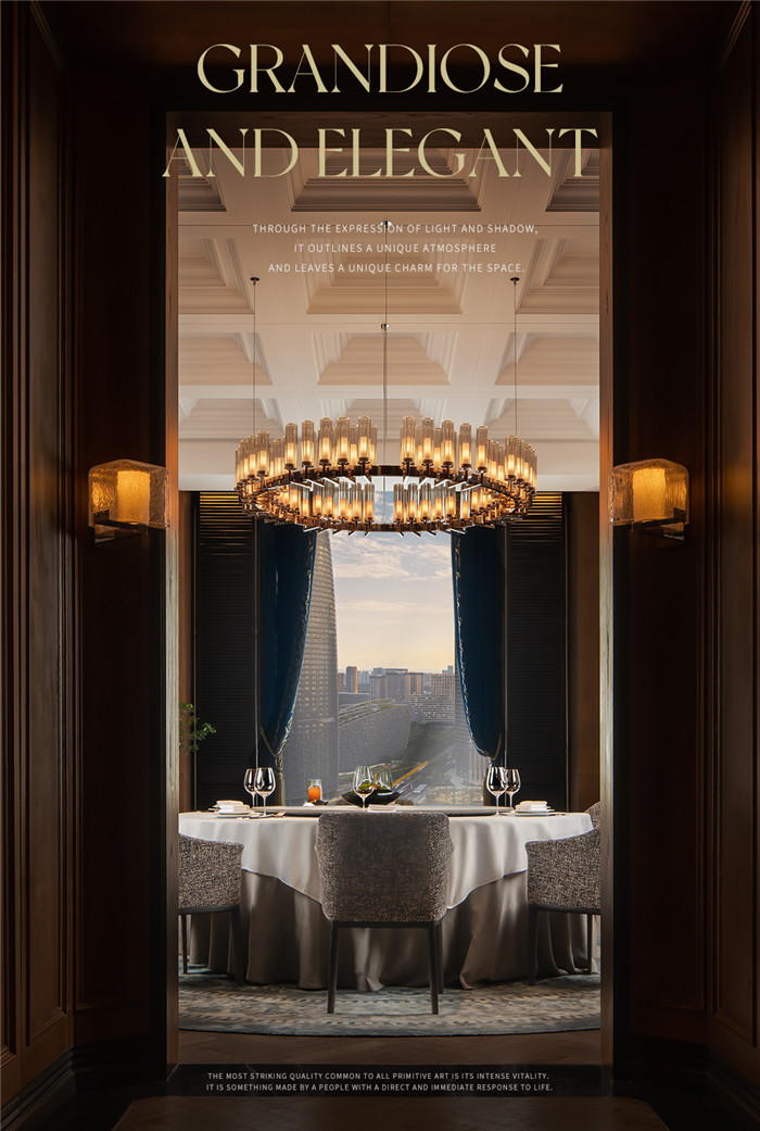 東方情懷國際審美  成都新榮記餐廳設計賞析