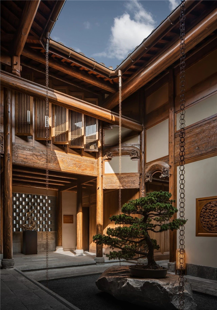 古建筑改造茶室設(shè)計(jì) 北茶館飲茶新空間設(shè)計(jì)