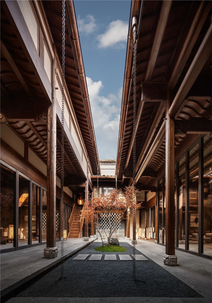 古建筑改造茶室設(shè)計(jì) 北茶館飲茶新空間設(shè)計(jì)