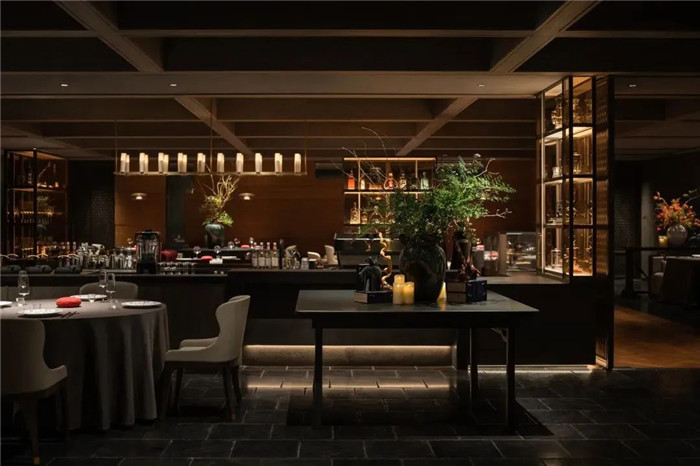 獨(dú)具當(dāng)代山水人文精神的龍吟九品高端餐飲設(shè)計(jì)