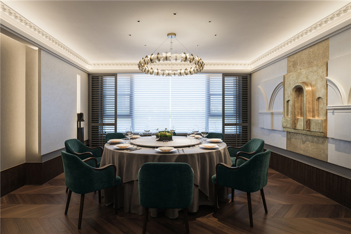 民國Art Deco風格   狀元樓陳公館中餐廳設計