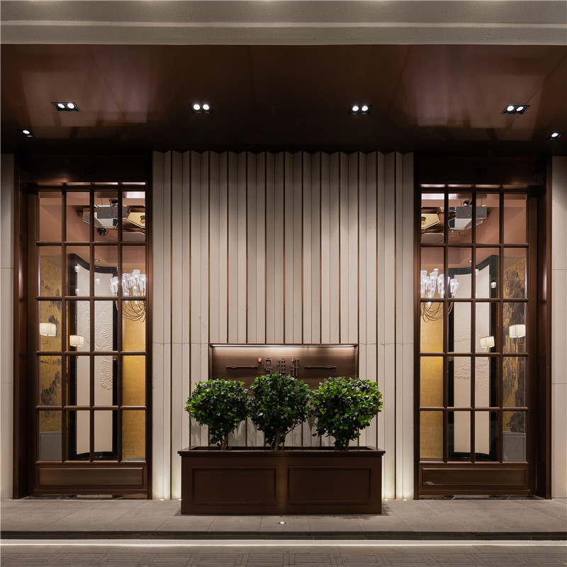 中西合璧  粵淮軒融合中餐廳裝修設(shè)計(jì)方案