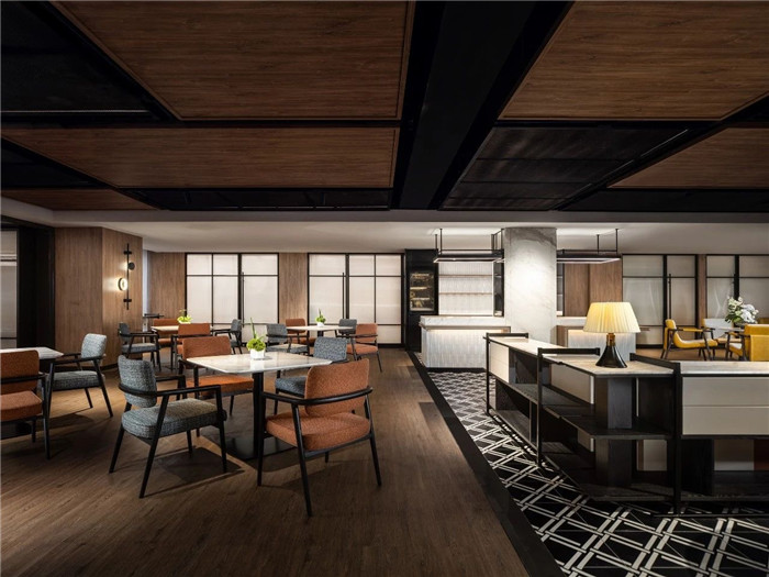 活力社交多元的?？谙瞾?lái)登酒店大堂設(shè)計(jì)方案