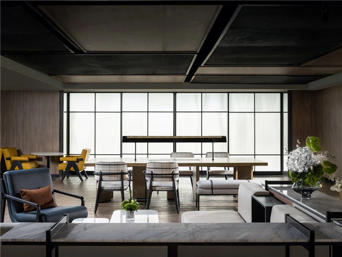 活力社交多元的?？谙瞾?lái)登酒店大堂設(shè)計(jì)方案