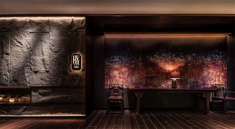 高端辦公商務(wù)區(qū)里的烤鴨店中餐廳設(shè)計方案