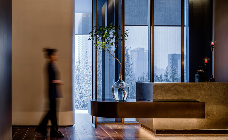 高端辦公商務(wù)區(qū)里的烤鴨店中餐廳設(shè)計方案