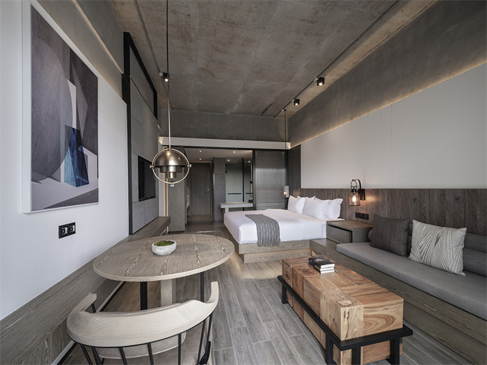 特色工業(yè)風(fēng)   海南三亞南夏藝術(shù)度假酒店設(shè)計