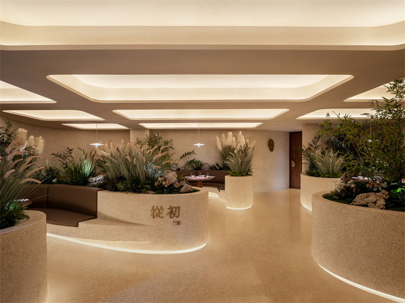 以江南水鄉(xiāng)為靈感的江蘇宜興遇餐廳設(shè)計(jì)