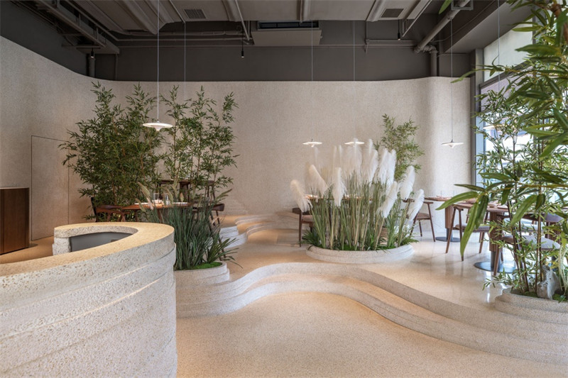 以江南水鄉(xiāng)為靈感的江蘇宜興遇餐廳設(shè)計(jì)