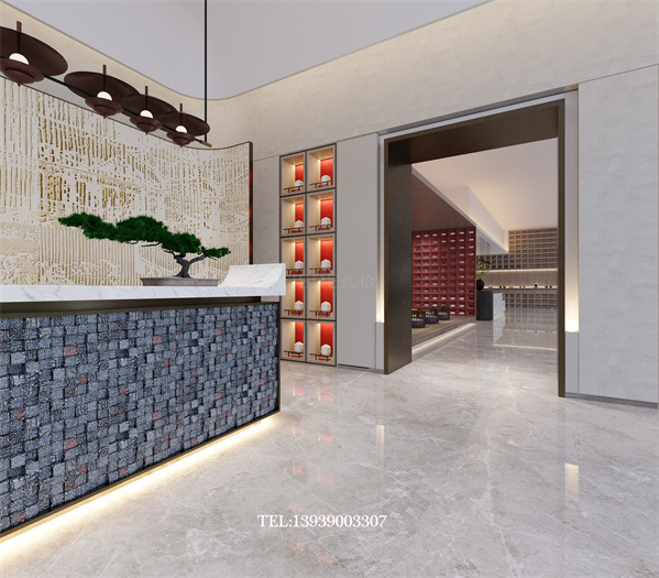 成都國(guó)濟(jì)堂中醫(yī)館裝修設(shè)計(jì)方案效果圖