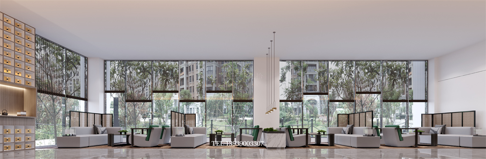 成都國(guó)濟(jì)堂中醫(yī)館裝修設(shè)計(jì)方案效果圖