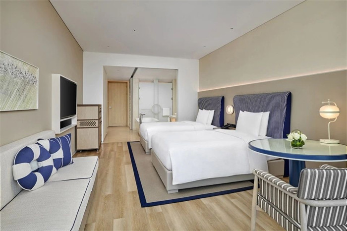 以海洋為主題的海南希爾頓啟繽精選酒店設計