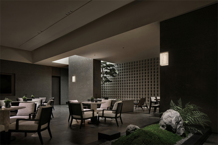 游園趣韻  星葉半山玥府現(xiàn)代禪意社區(qū)會所設(shè)計