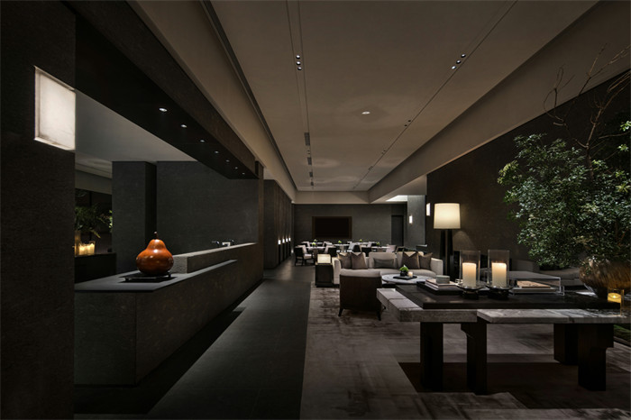 游園趣韻  星葉半山玥府現(xiàn)代禪意社區(qū)會所設(shè)計