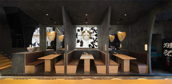 以匠心為主題的雲(yún)川割烹料理餐廳設(shè)計(jì)方案