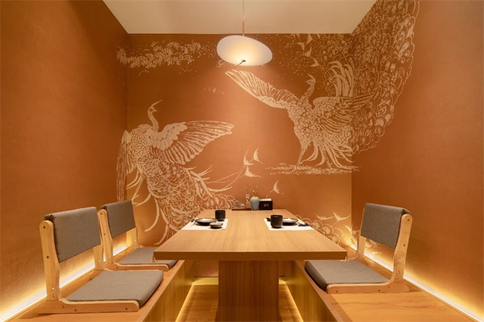 以匠心為主題的雲(yún)川割烹料理餐廳設(shè)計(jì)方案