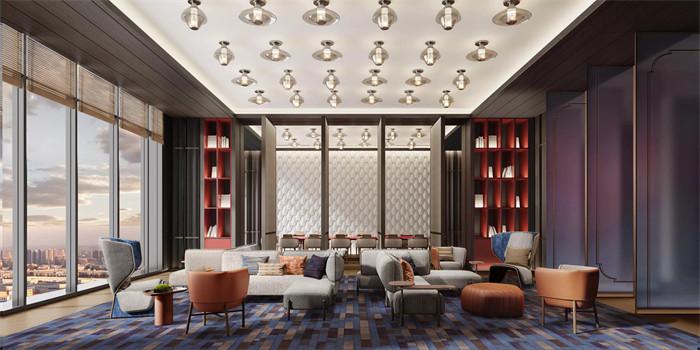 時尚潮湘  長沙梅溪湖英迪格酒店設(shè)計