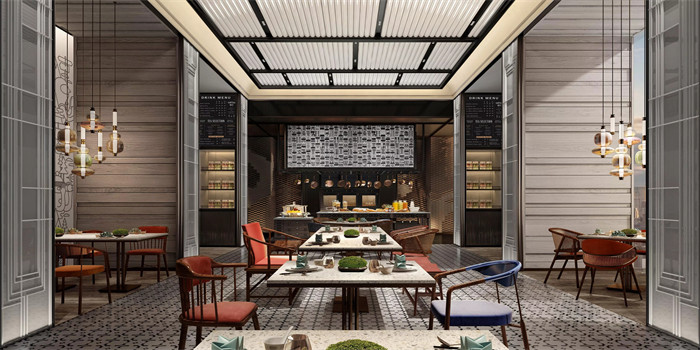 時尚潮湘  長沙梅溪湖英迪格酒店設(shè)計