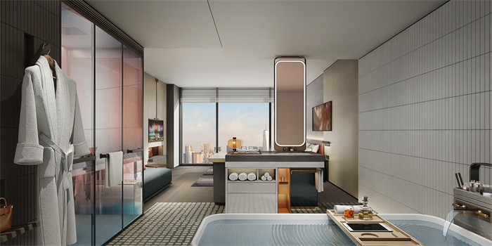 時尚潮湘  長沙梅溪湖英迪格酒店設(shè)計