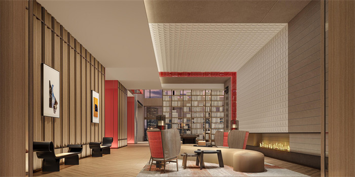 時尚潮湘  長沙梅溪湖英迪格酒店設(shè)計