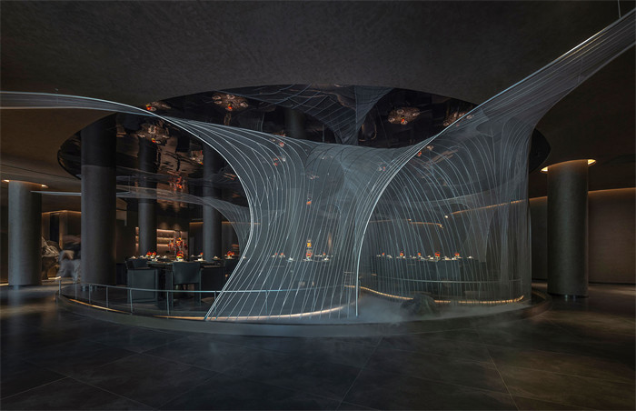 現(xiàn)代游園藝術(shù)  杭州西湖塔宴中餐廳設(shè)計賞析