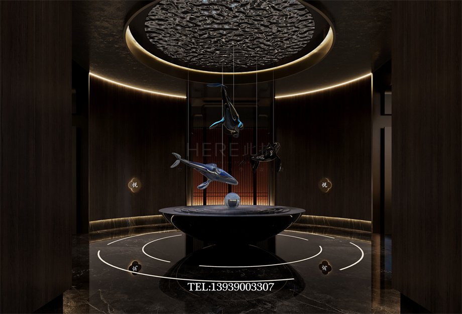 鄭州上街古悅蘭亭湯泉SPA·影院足道會所設計