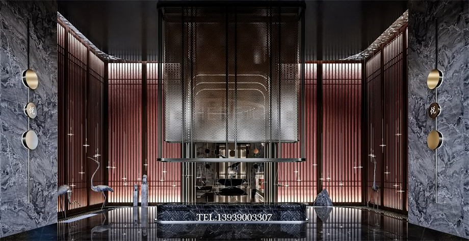 鄭州上街古悅蘭亭湯泉SPA·影院足道會所設計