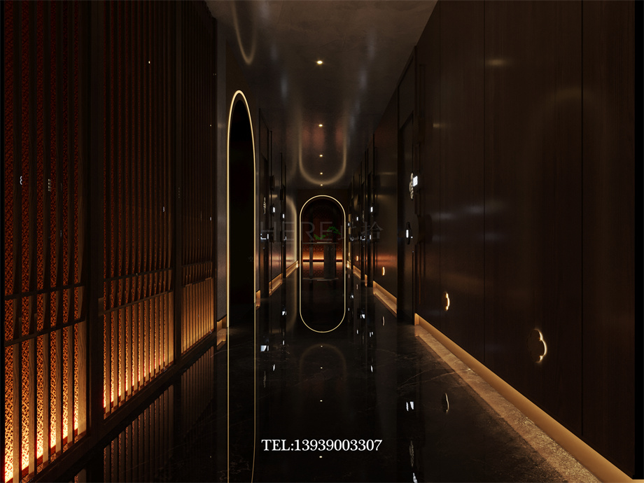 鄭州上街古悅蘭亭湯泉SPA·影院足道會所設計