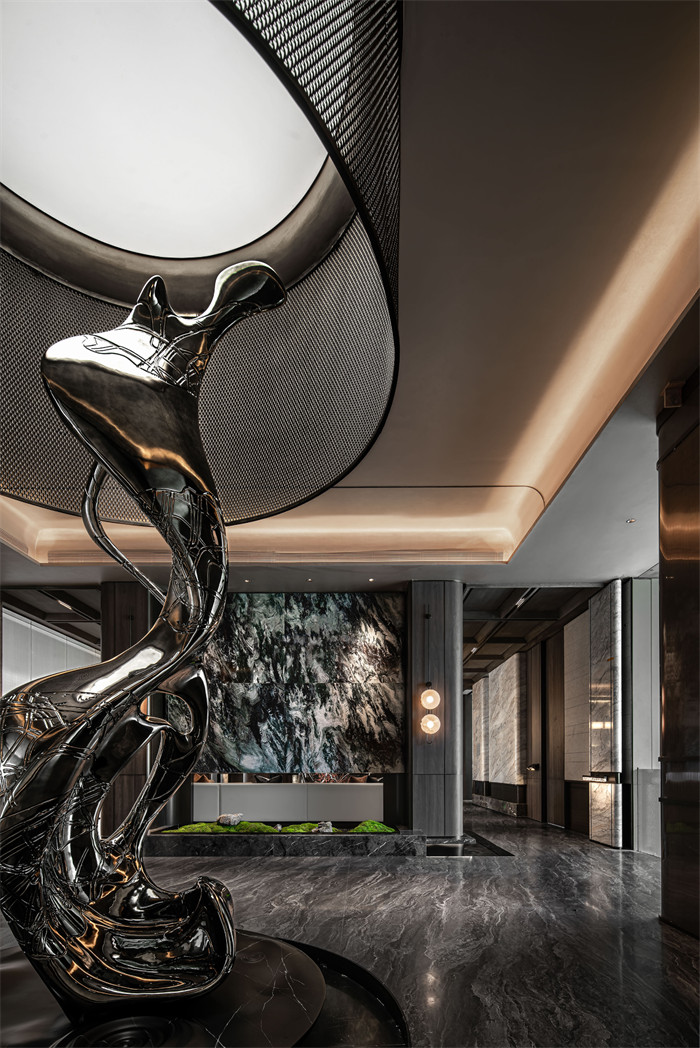 東方輕奢  龍湖天心云河頌社區(qū)會(huì)所設(shè)計(jì)賞析