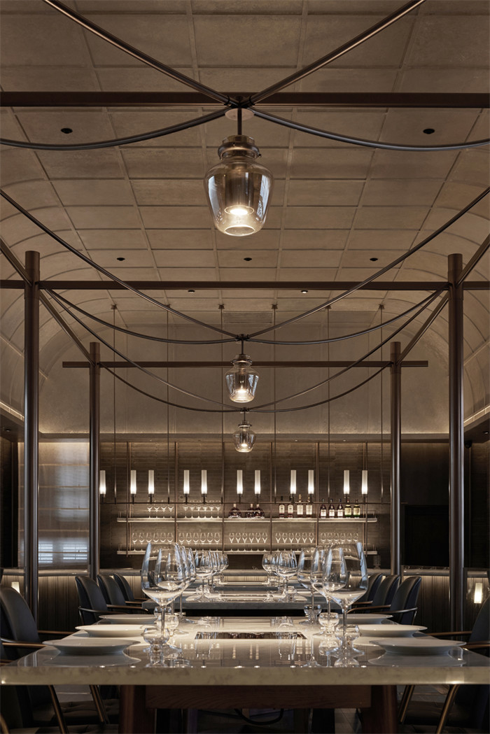 港口文化  叁樓伴·金鍋海鮮火鍋店裝修設(shè)計(jì)