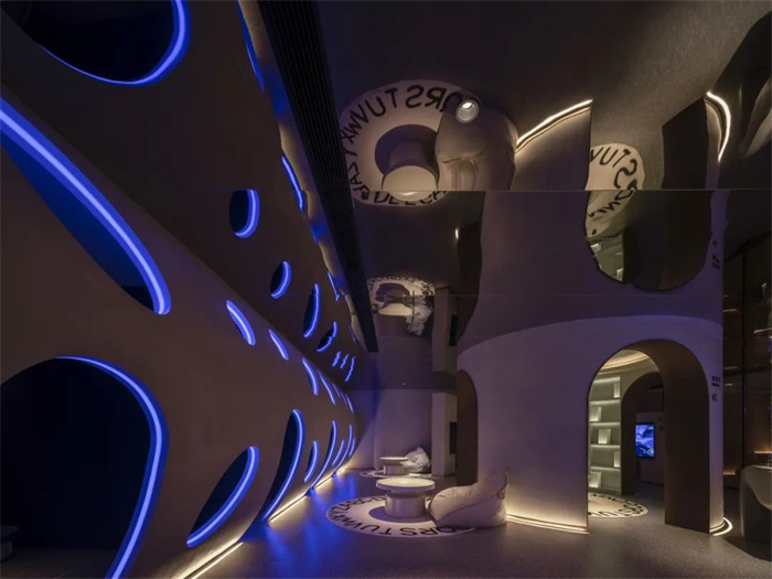 未來科幻主題湯泉洗浴會所裝修設計方案 未來科幻主題湯泉洗浴會所裝修設計方案