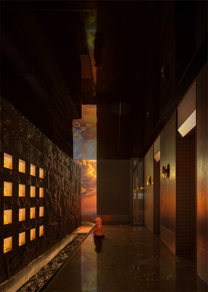  云海秘境  鄭州麒麟晟海鮮酒樓餐廳設計