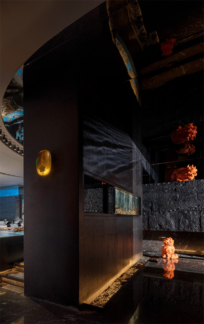  云海秘境  鄭州麒麟晟海鮮酒樓餐廳設計