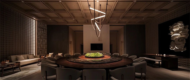 現(xiàn)代東方寫意  有山有水有余高端餐飲設(shè)計
