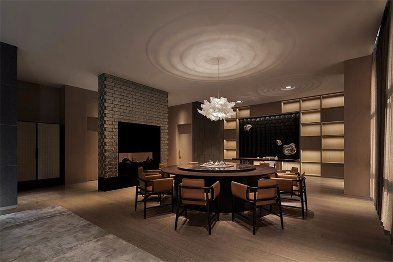 現(xiàn)代東方寫意  有山有水有余高端餐飲設(shè)計